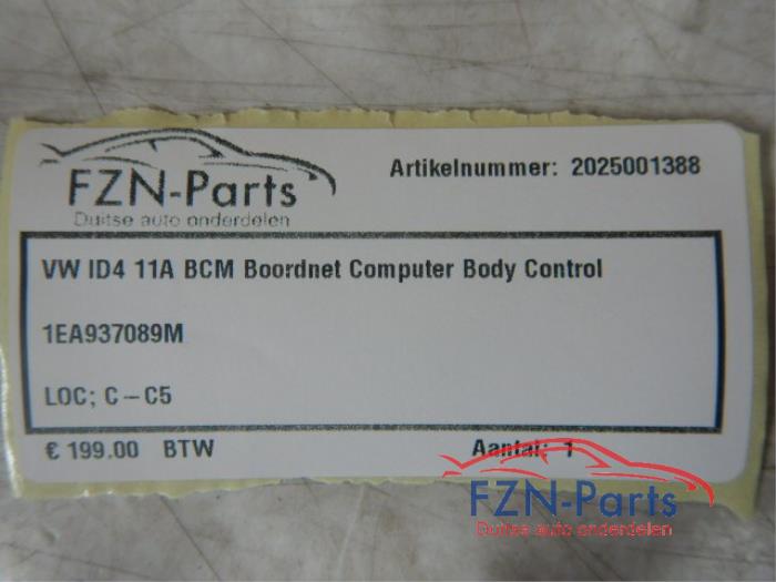 VW ID4 11A BCM Boordnet Computer body control unit