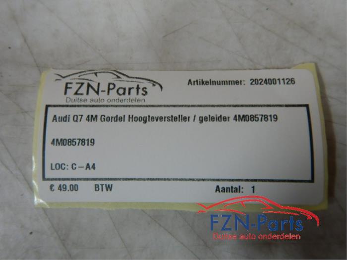 Gordelspanner Set Audi Q7 (22743366)