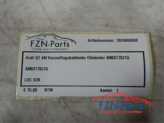 Oliekoeler Audi Q7 (22739700)
