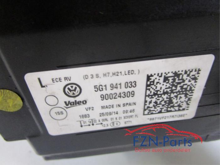 VW Golf 7 Xenon LED Koplamp Links L