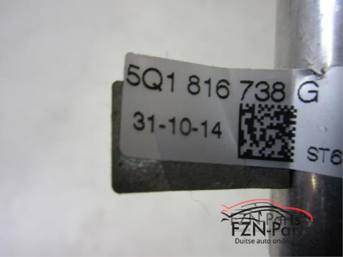 VW Golf 7 GTE Aircoleiding