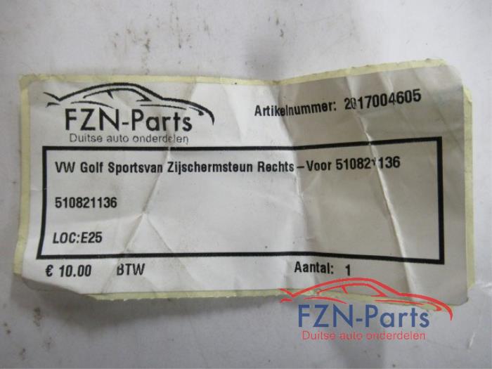 Steun (diversen) Volkswagen Golf Sportsvan (22741371)