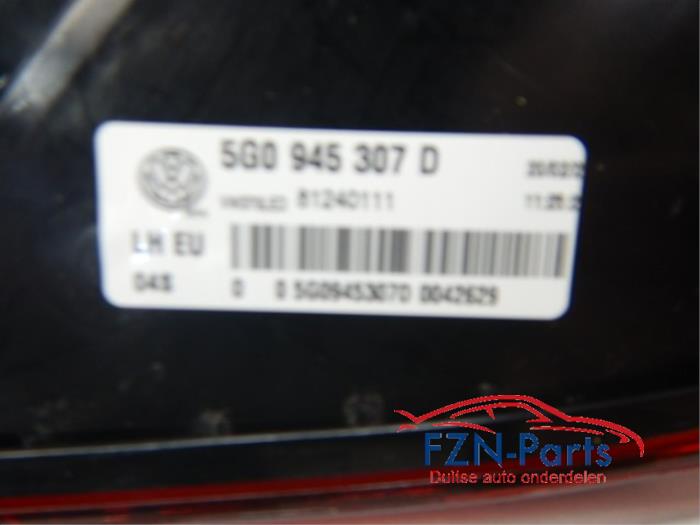 VW Golf 7 R LED Achterlichten Set Smoke 5G