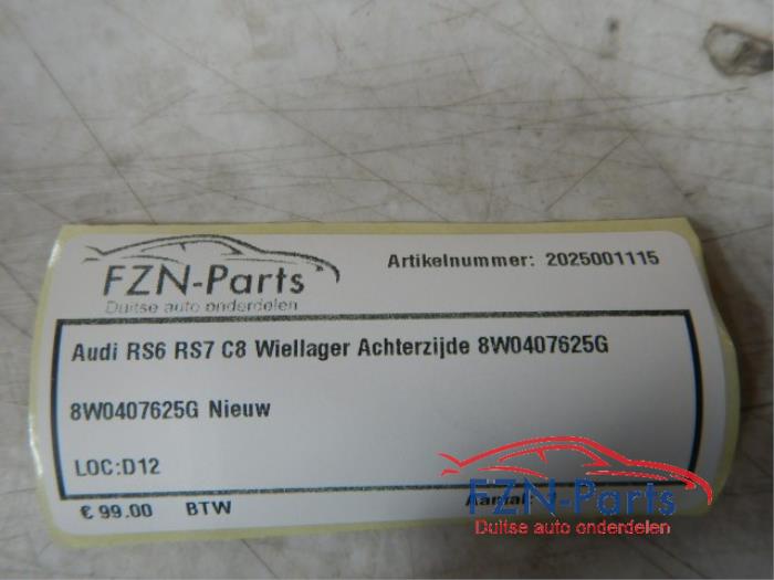 Audi RS6 RS7 C8 Wiellager achterzijde