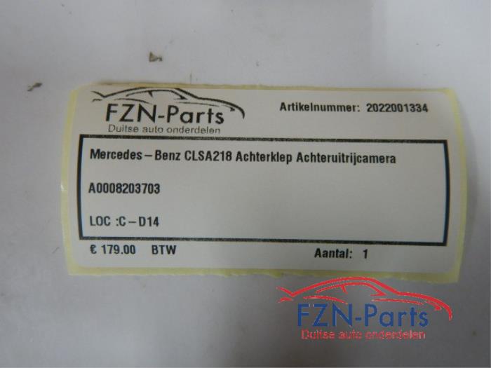 Mercedes-Benz CLS W218 Achterklep Achteruitrijcamera