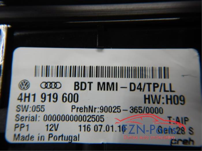 Navigatie bedienings paneel Audi A8 (22739559)