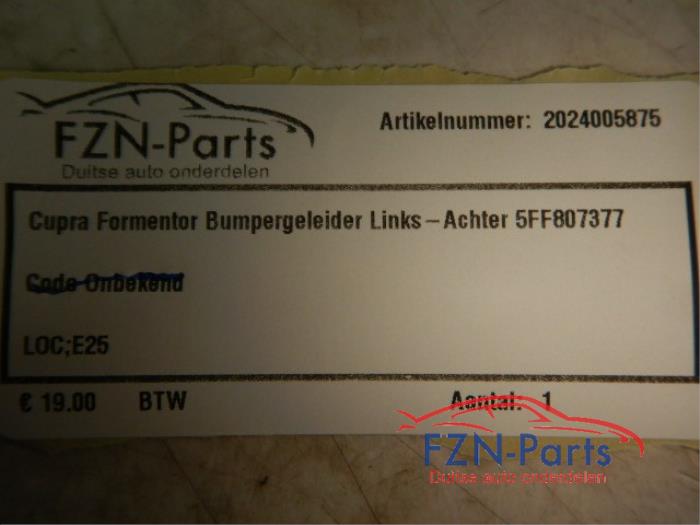 Bekleding bagageruimte Cupra Formentor (22741661)