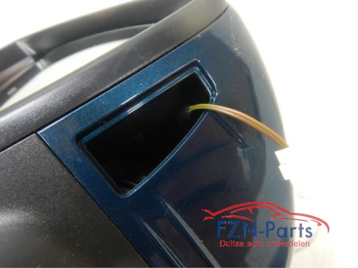 VW Tiguan 5NA Spiegel Links Inklap+Side Blauw