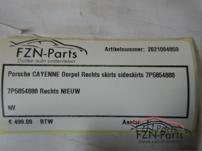 Zijskirt rechts Porsche Cayenne (22727825)