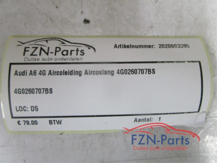 Audi A6 4G Aircoleiding Aircoslang