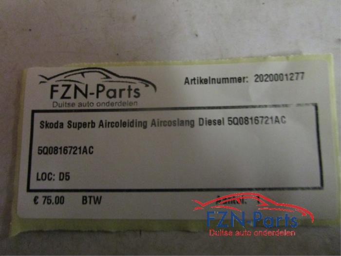 Airco Leiding Skoda Superb (22728848)