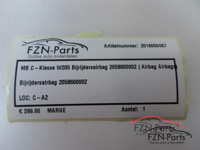 Mercedes-Benz C-Klasse W205 Bijrijdersairbag ( Airbag Airbags )