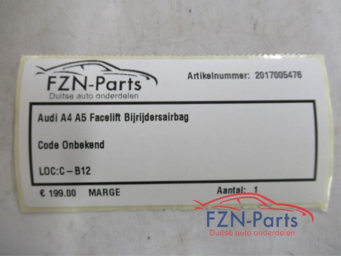 Airbag rechts (Dashboard) Audi A4 (22744505)