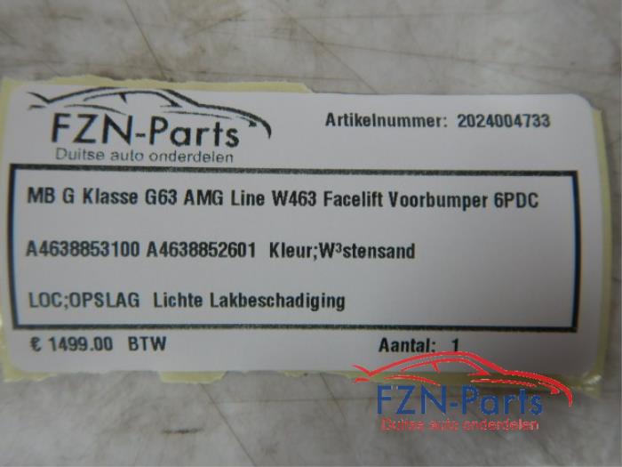 Voorbumper Mercedes G-Klasse (22722344)