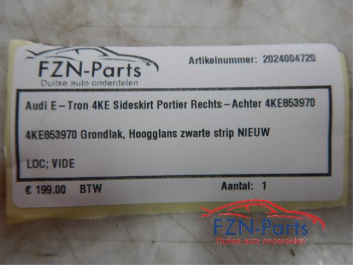 Zijskirt rechts Audi E-Tron (22727849)