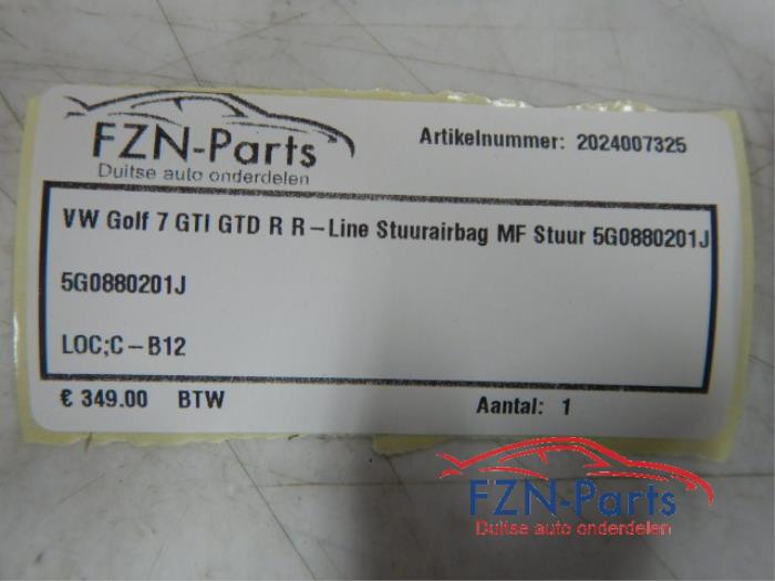 Airbag links (Stuur) Volkswagen Golf (22730519)