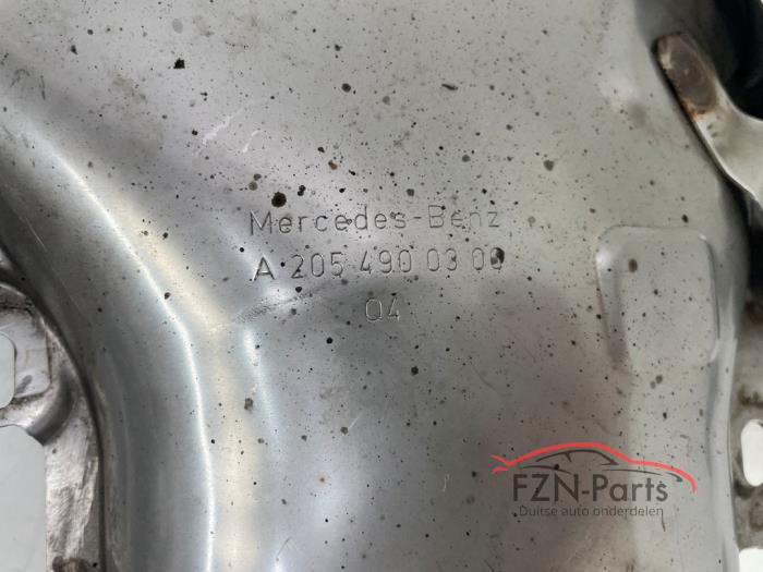 Mercedes-Benz C-Klasse W205 Uitlaatsierstuk Chrome Set