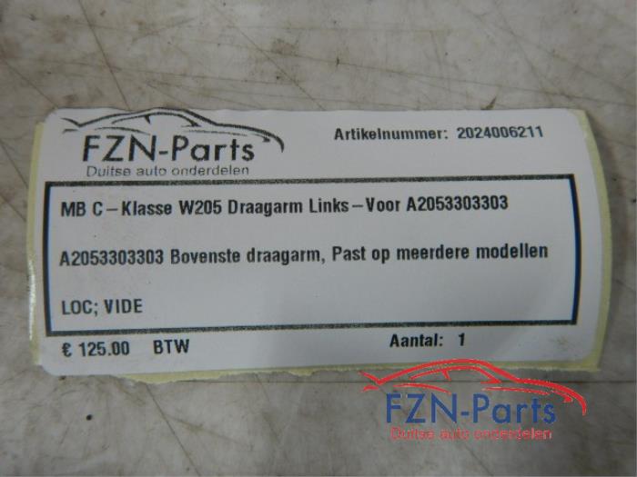 Mercedes-BEnz C-klasse W205 Draagarm Links-voor