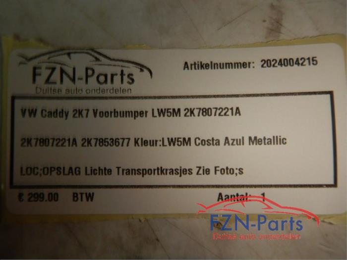 Voorbumper Volkswagen Caddy (22720863)