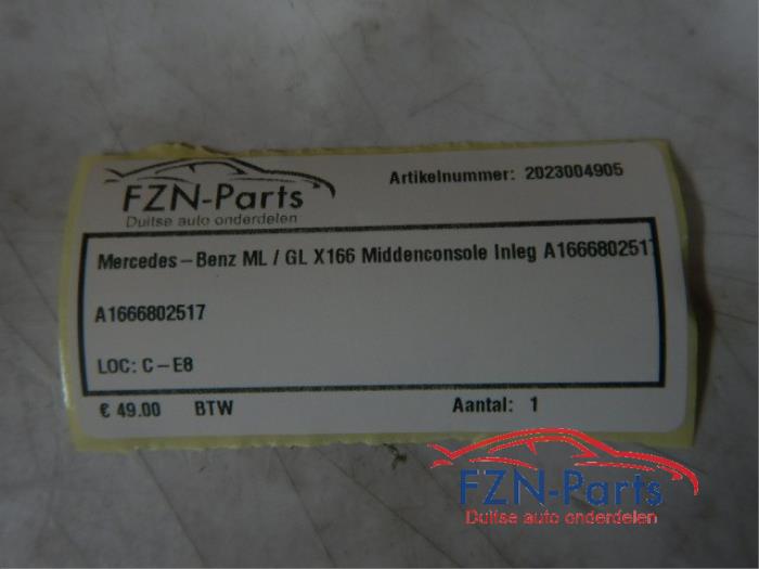 Middenconsoles Mercedes ML-Klasse (22743379)