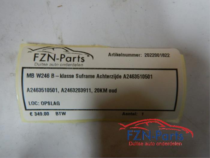 Subframe Mercedes B-Klasse (22726148)