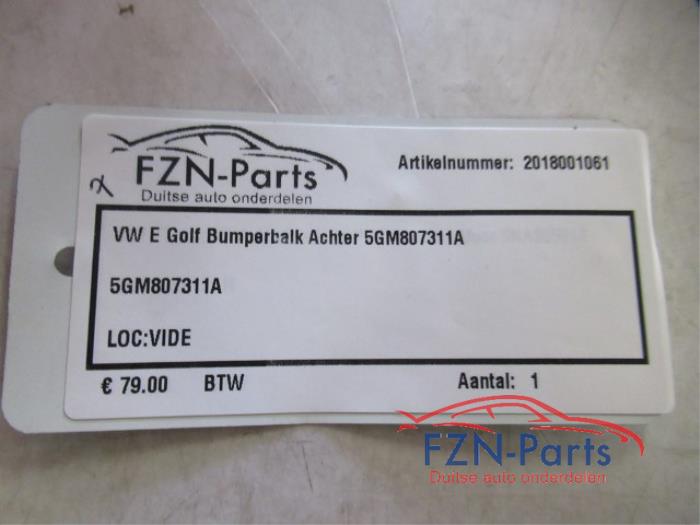 VW E-Golf Bumperbalk Achter