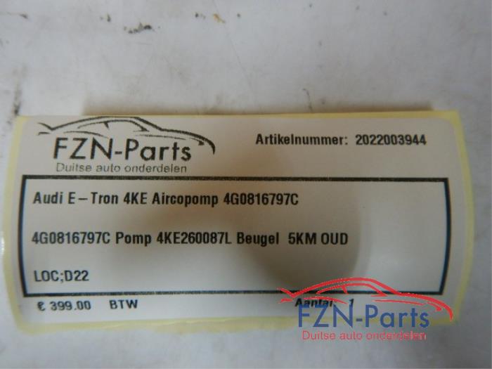 Audi 4KE E-Tron Aircopomp