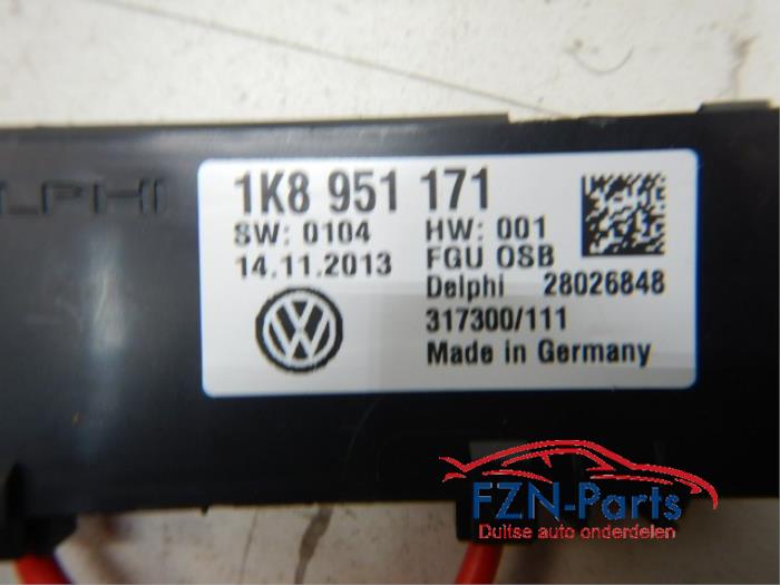 VW Golf 6 Sensor Alarmsysteem