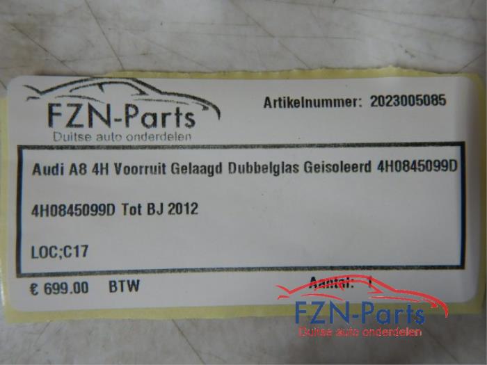 Voorruit Audi A8 (22744692)