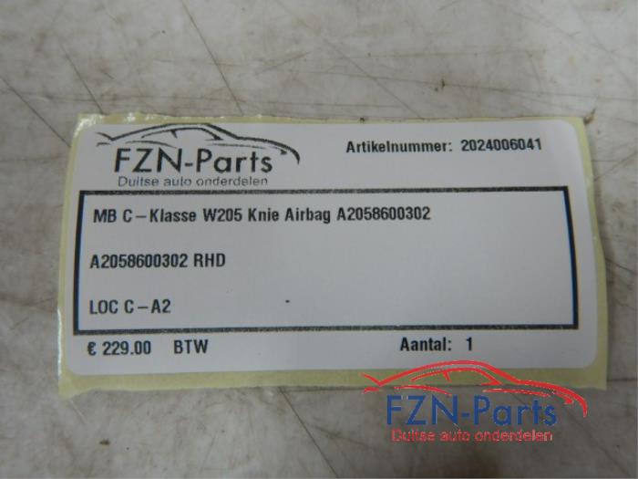 Mercedes-Benz C-Klasse W205 Knie Airbag