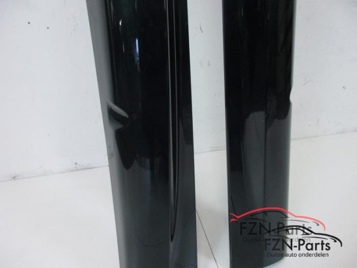 VW Golf 6 R20 Sideskirts R-Line Set L+R Dark Moss Green