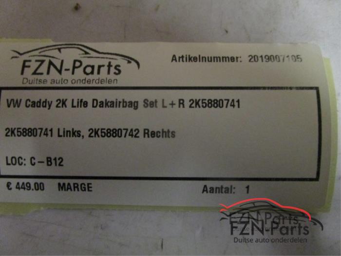 Hemel Airbag Volkswagen Caddy (22743847)