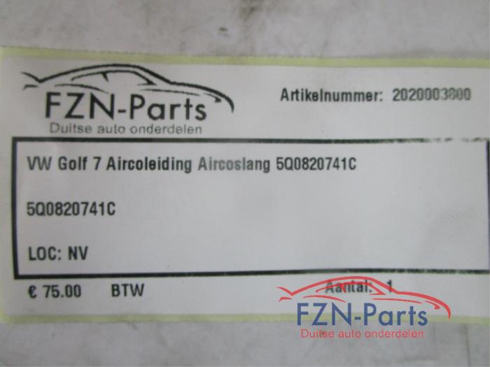 VW Golf 7 Aircoleiding Aircoslang