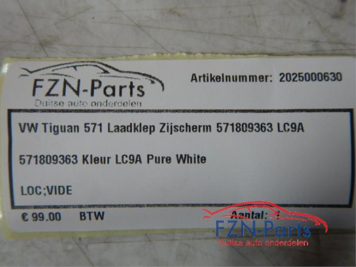 Tank Klep Volkswagen Tiguan (22728248)