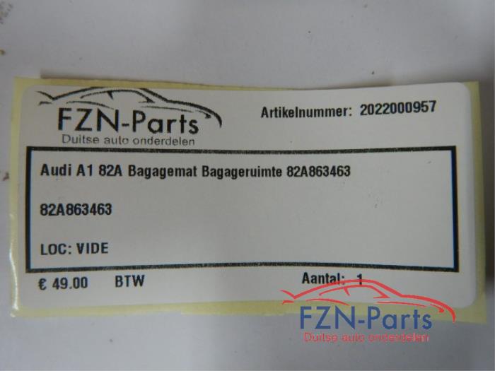 Bekleding bagageruimte Audi A1 (22738465)