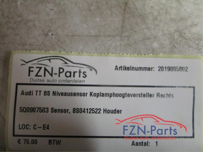 Koplamphoogte postitiesensor Audi TT (22723118)