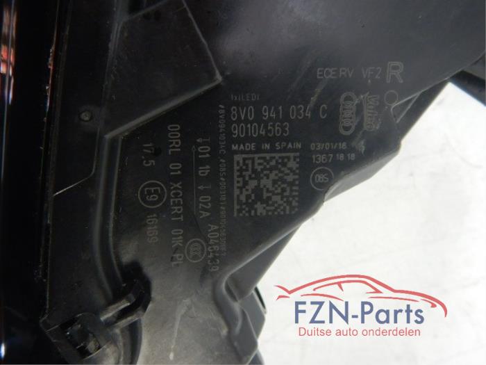 Koplamp rechts Audi A3 (22722915)