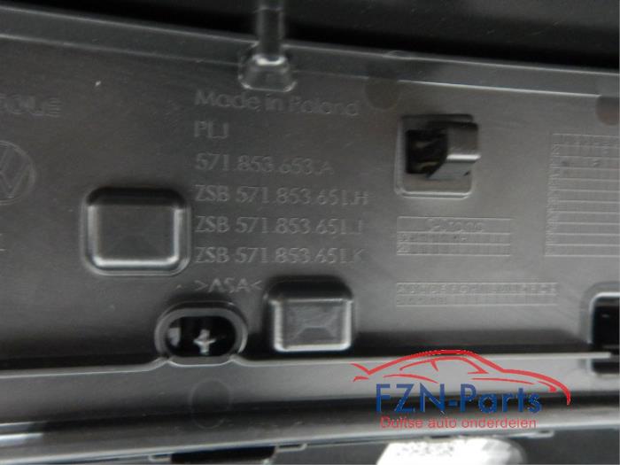 VW Tiguan 571 achterbumper R-line met Grille 6PDC LA7C