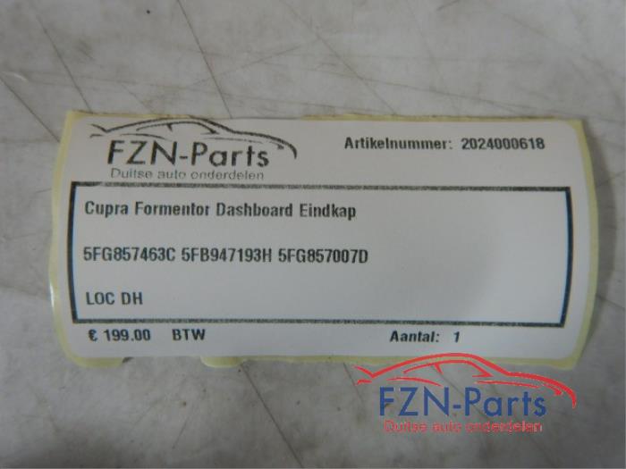 Cupra Formentor Dashboard Eindkap