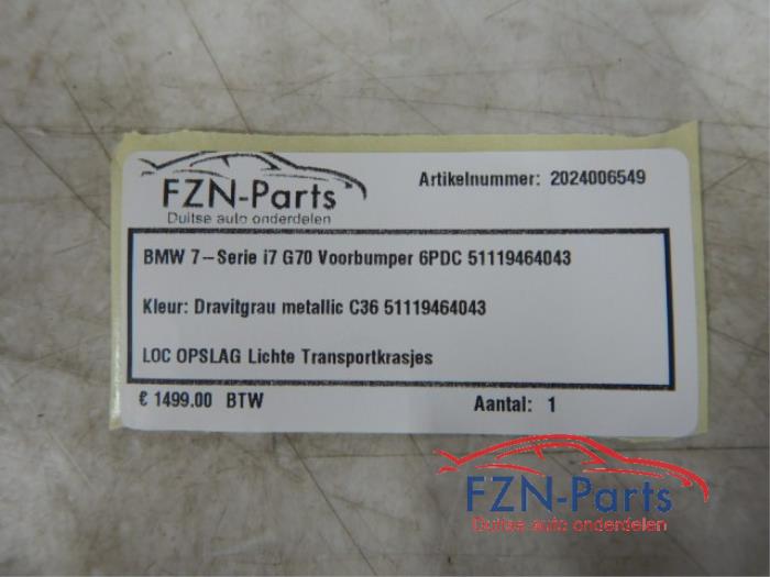 Voorbumper BMW 7-Serie (22721329)