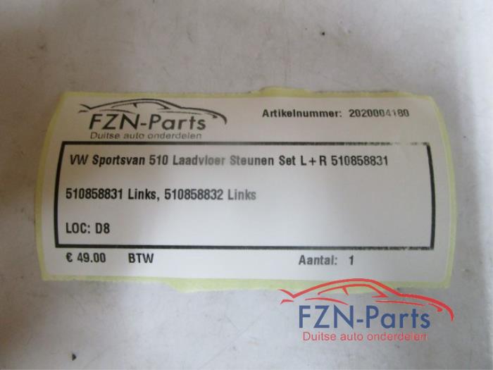 VW Sportsvan 510 Laadvloer Steunen L+R