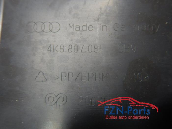 Audi A7 4K Afdekplaat