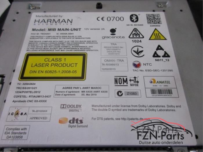 Navigatie Module Volkswagen Golf Sportsvan (22745295)