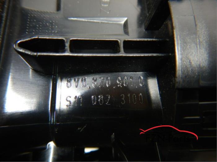 Audi A3 8V Luchtrooster Dashboard