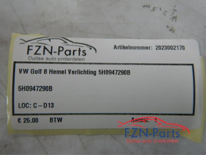 VW Golf 8 Hemel Verlichting