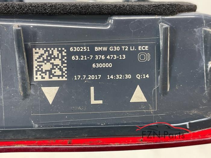 BMW 5-Serie G30 Achterlicht Links L Achterklep