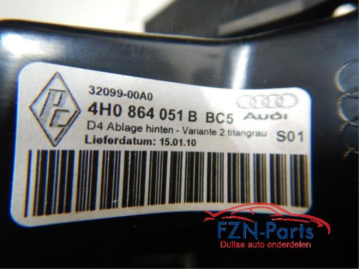 Audi A8 4H Asbak Middenconsole 12V