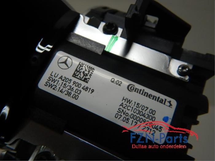 Mercedes-Benz GLC W253 Touchpad Control Unit