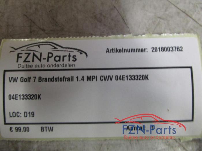 VW Golf 7 Brandstofrail 1.4 MPI