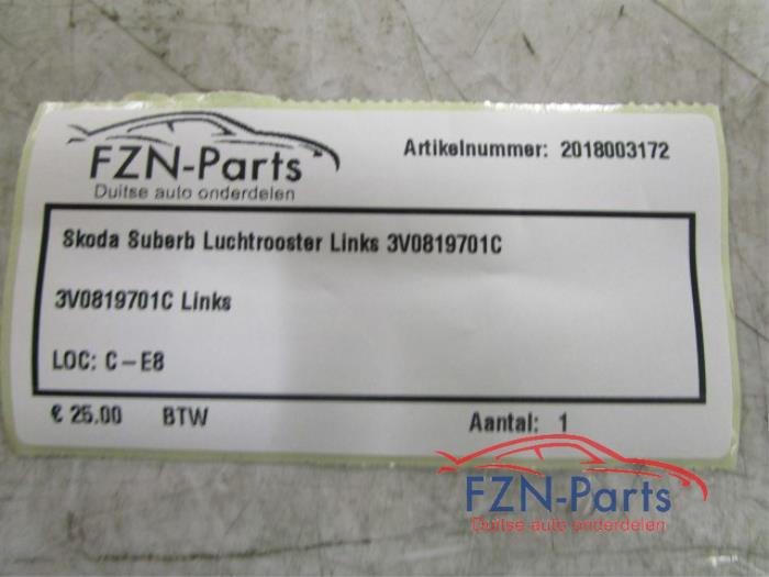Luchtrooster Dashboard Skoda Superb (22735929)